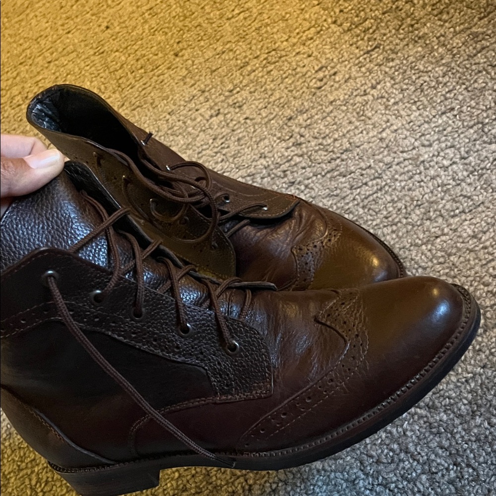 Brown Leather Boots